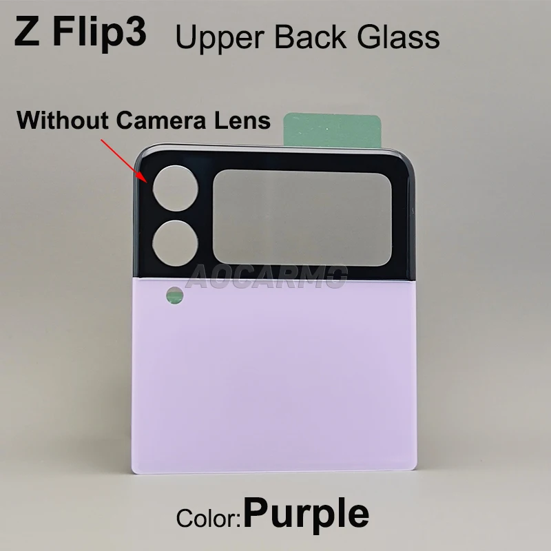 Samsung Galaxy Z Flip3 5G Back Covers - 2 Colors 7 Samsung Galaxy Z Flip3 5G Back Covers - 2 Colors - Image 7