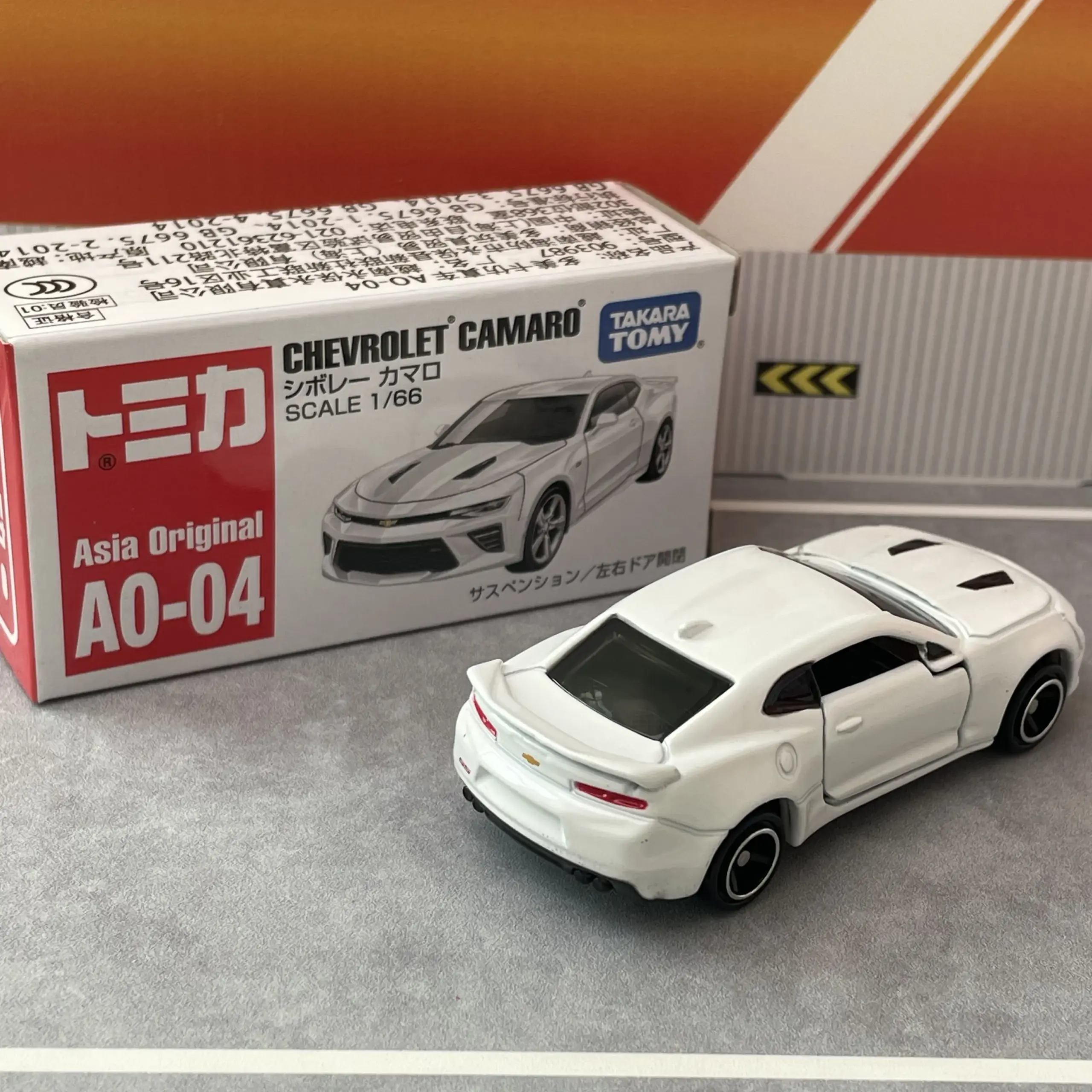 Takara Tomy AO-04 Chevrolet Camaro Diecast Model 3 Takara Tomy AO-04 Chevrolet Camaro Diecast Model - Image 3