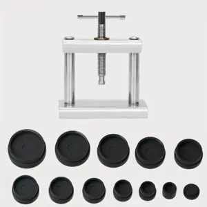 12pcs/18pcs Metal Watch Repair Tool Set 15 S6caad96190664d6993ddc3ebbd873c6df