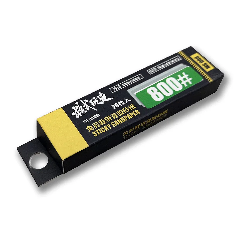 Sticky Sandpaper Set 20 Sheets 400-1200 Grit 10 Sticky Sandpaper Set 20 Sheets 400-1200 Grit - Image 10
