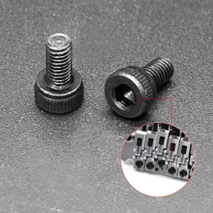 20Pcs Black Hexagon Tremolo Bridge Screws 11 S6cf59bd1f7384991a369fe2004e8f22e0