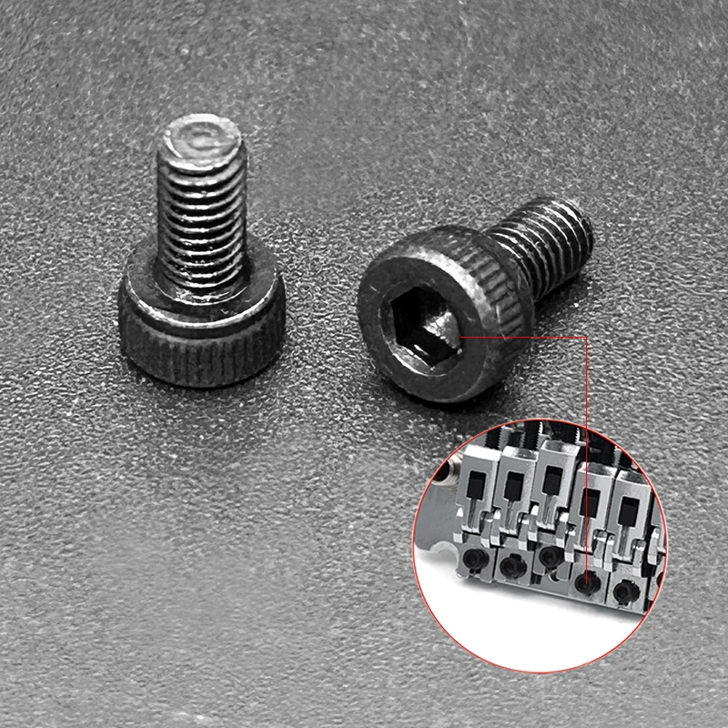 20Pcs Black Hexagon Tremolo Bridge Screws 6 20Pcs Black Hexagon Tremolo Bridge Screws - Image 6