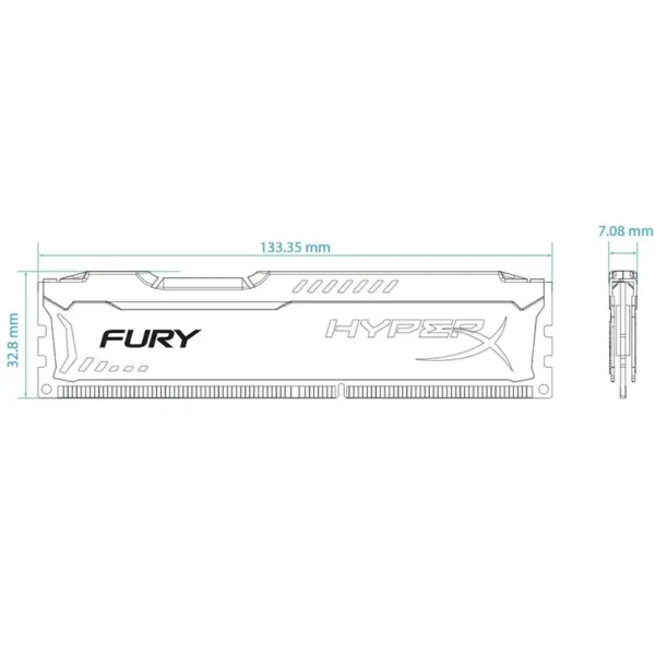 FURY DDR3 RAM 4GB/8GB 1333/1600/1866MHz - Image 6