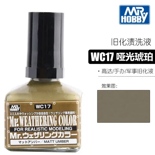 Mr. Hobby Weathering Effect Liquids Set 5x40ml 7 Mr. Hobby Weathering Effect Liquids Set 5x40ml - Image 7