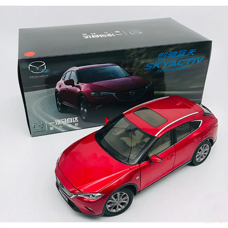 1:18 Scale Red Mazda CX-4 SUV Diecast Model 6 1:18 Scale Red Mazda CX-4 SUV Diecast Model - Image 6