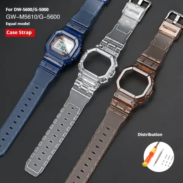Casio G-Shock DW-5600 Compatible Strap Case Set - Image 4