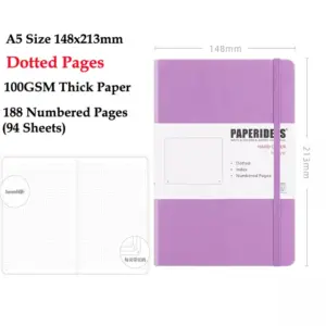 23 Colors A5 Dotted Notebook Journal 56 S6df37adb7c7a4dc2b4d36678753d7f6dg