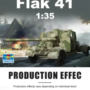 Flak 41 88mm Anti Aircraft Gun Model Kit 17 S6e24c7dc80c1489ea515c8460f65a7eax