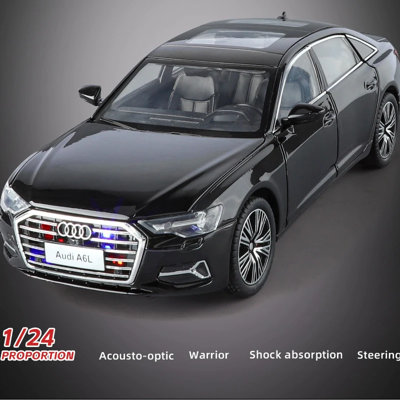 Audi A6L Quattro 1:24 Diecast Model Car 3 Audi A6L Quattro 1:24 Diecast Model Car - Image 3