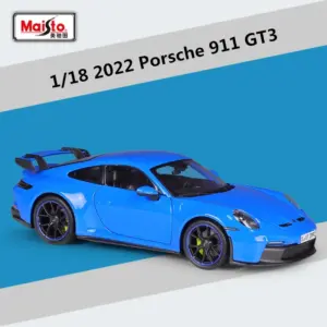 2022 Porsche 911 GT3 Diecast Model in Blue 14 S6e99a9d28b2d456b967c28301a9991ffI