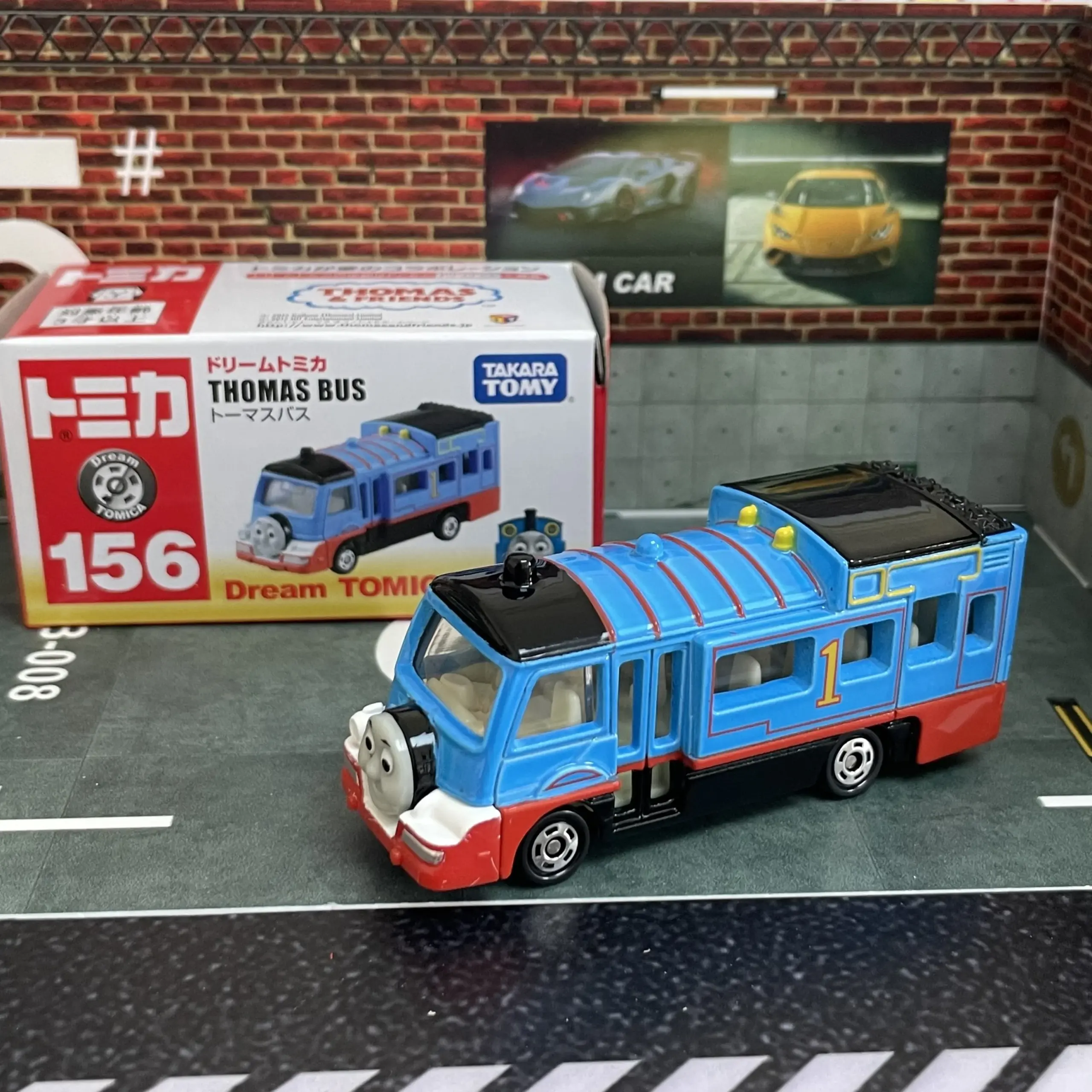 Takara Tomy Dream Tomica No.156 Thomas Bus 5 Takara Tomy Dream Tomica No.156 Thomas Bus - Image 5