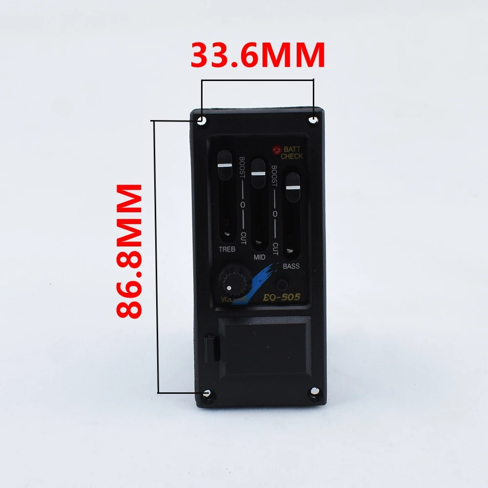 EQ-505 Acoustic Guitar Pickup Preamp Unit 6 EQ-505 Acoustic Guitar Pickup Preamp Unit - Image 6