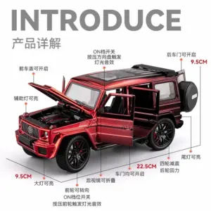 Benz G63 SUV Diecast Model 1:24 Scale 11 S6f47a595eedc485c9df1ee84ddbcbffbG