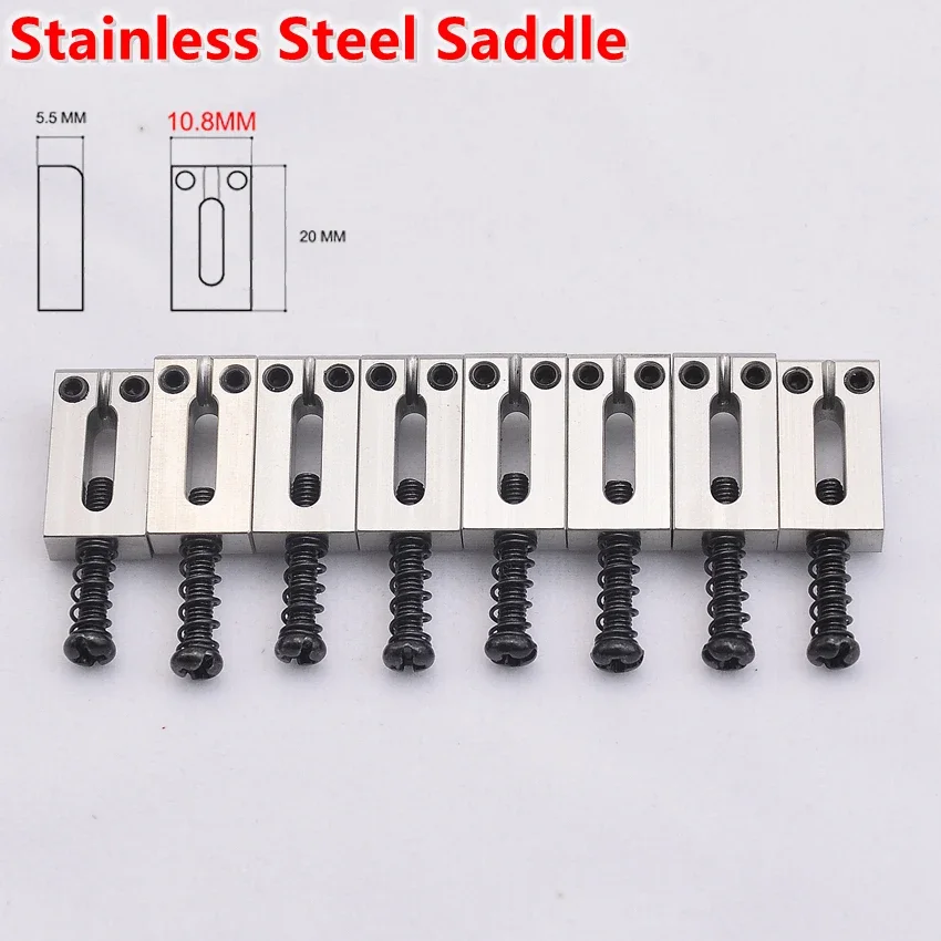 Premium Electric Guitar Bridge with Saddles 9 Premium Electric Guitar Bridge with Saddles - Image 9