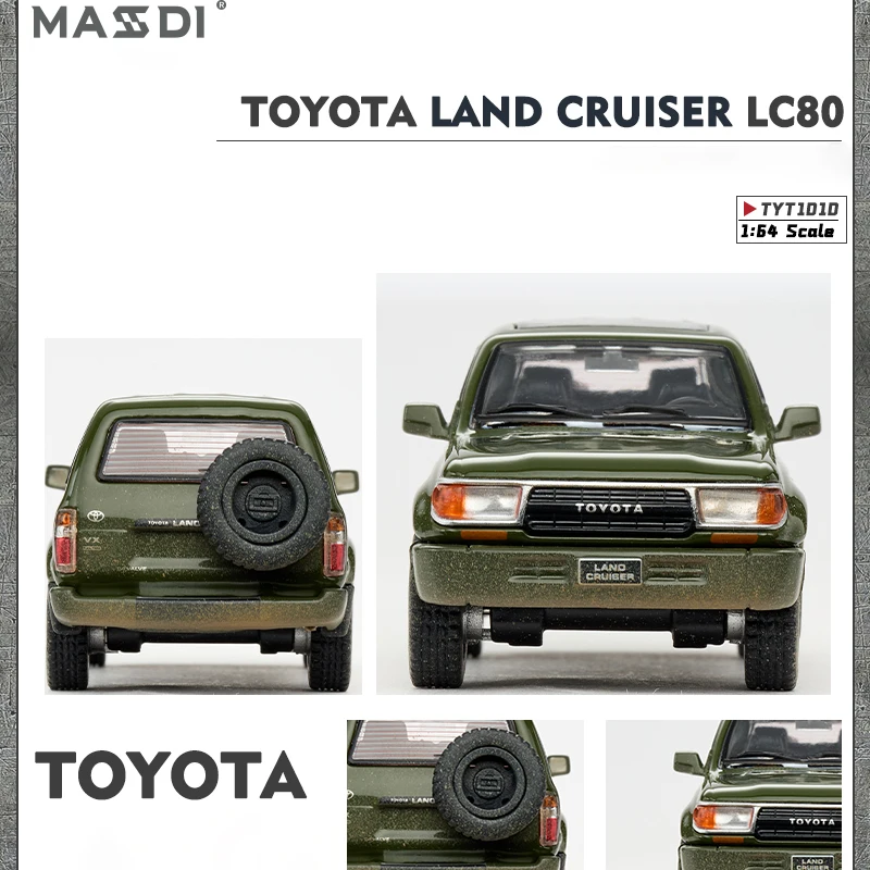 1:64 Scale Toyota Landcruiser Alloy Model 9 1:64 Scale Toyota Landcruiser Alloy Model - Image 9