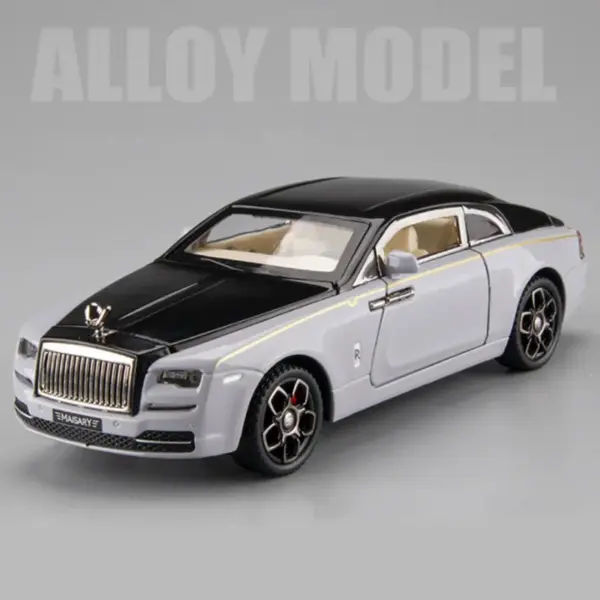 1:32 Scale Turquoise Rolls Royce Wraith Model - Image 8