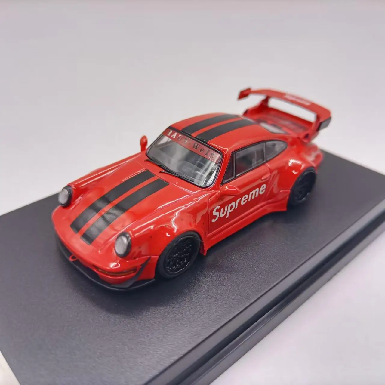 1:64 Diecast Porsche Car Model with Spoiler 5 1:64 Diecast Porsche Car Model with Spoiler - Image 5
