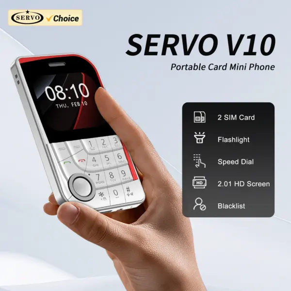 SERVO V10 Mobile Phone with 2.01 Inch Display - Image 2