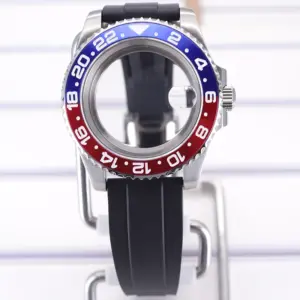 40mm Waterproof Watch Case with Rubber Strap 49 S70493e081c504e29b93b08b78fc7917ai