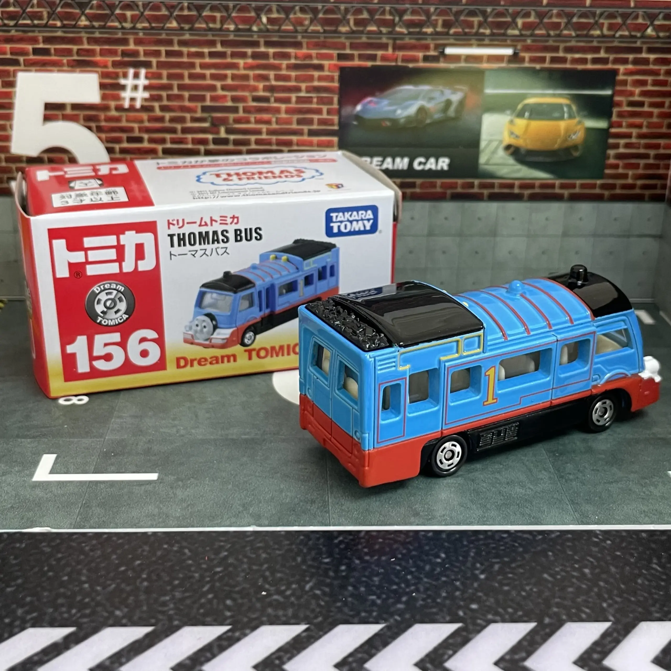 Takara Tomy Dream Tomica No.156 Thomas Bus 3 Takara Tomy Dream Tomica No.156 Thomas Bus - Image 3