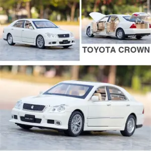1:32 Scale Black Toyota Crown Diecast Model 13 S70f5cffcbe4f4fbf9337773036012448t