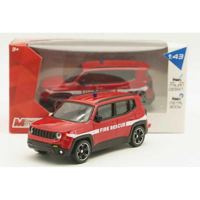 Diecast Scale 1:43 Fire Rescue Panda Model 3 Diecast Scale 1:43 Fire Rescue Panda Model - Image 3