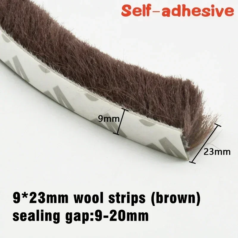 Self-Adhesive Brush Strip Weather Seal 5M/10M 17 Self-Adhesive Brush Strip Weather Seal 5M/10M - Image 17