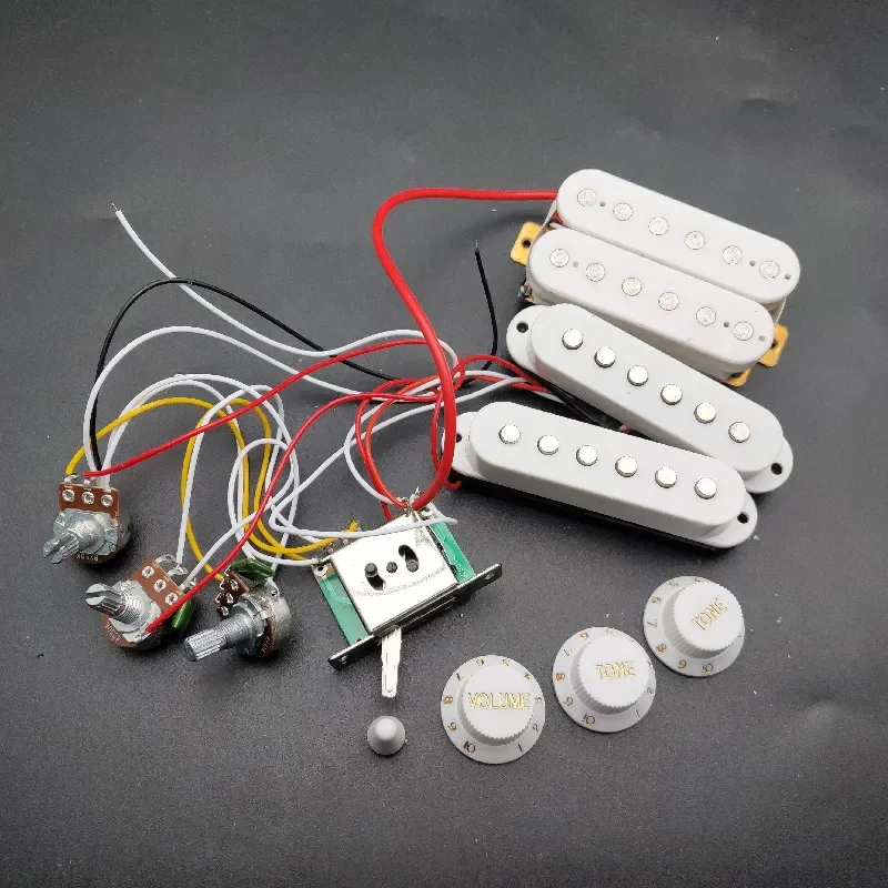 ST Style Guitar Prewired Wiring Harness Set 5 ST Style Guitar Prewired Wiring Harness Set - Image 5