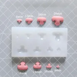 Animal Nose Mold Set for Felt Crafting 19 S72240bf7985b43efbbaef4d136e04ae37