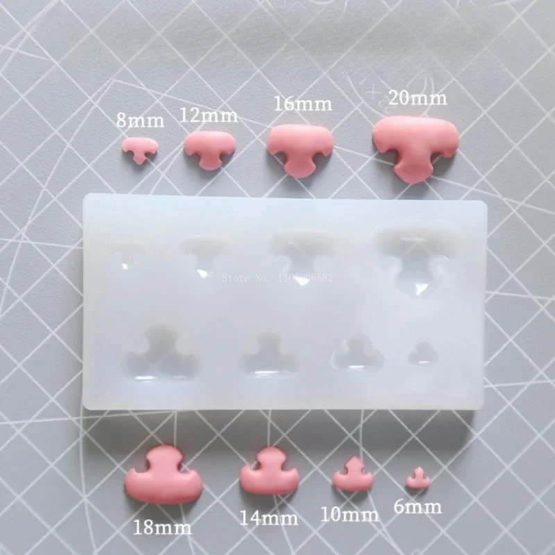 Animal Nose Mold Set for Felt Crafting 5 Animal Nose Mold Set for Felt Crafting - Image 5