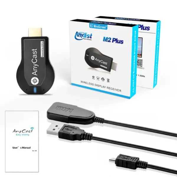 M2 Plus 4K 1080P Wireless Display Dongle - Image 6