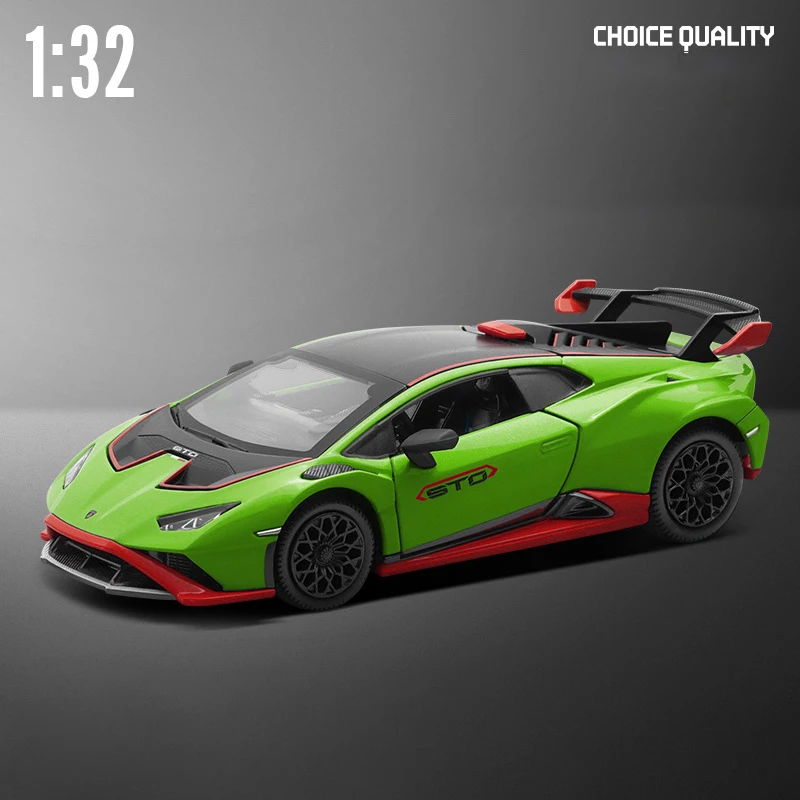 1:32 Scale Lamborghini Huracan STO Diecast Model 7 1:32 Scale Lamborghini Huracan STO Diecast Model - Image 7