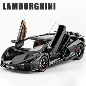 Lamborghini Revuelto Red and Black Diecast Model 9 S7293d10d5b704020851f29a5e9f6a5beL