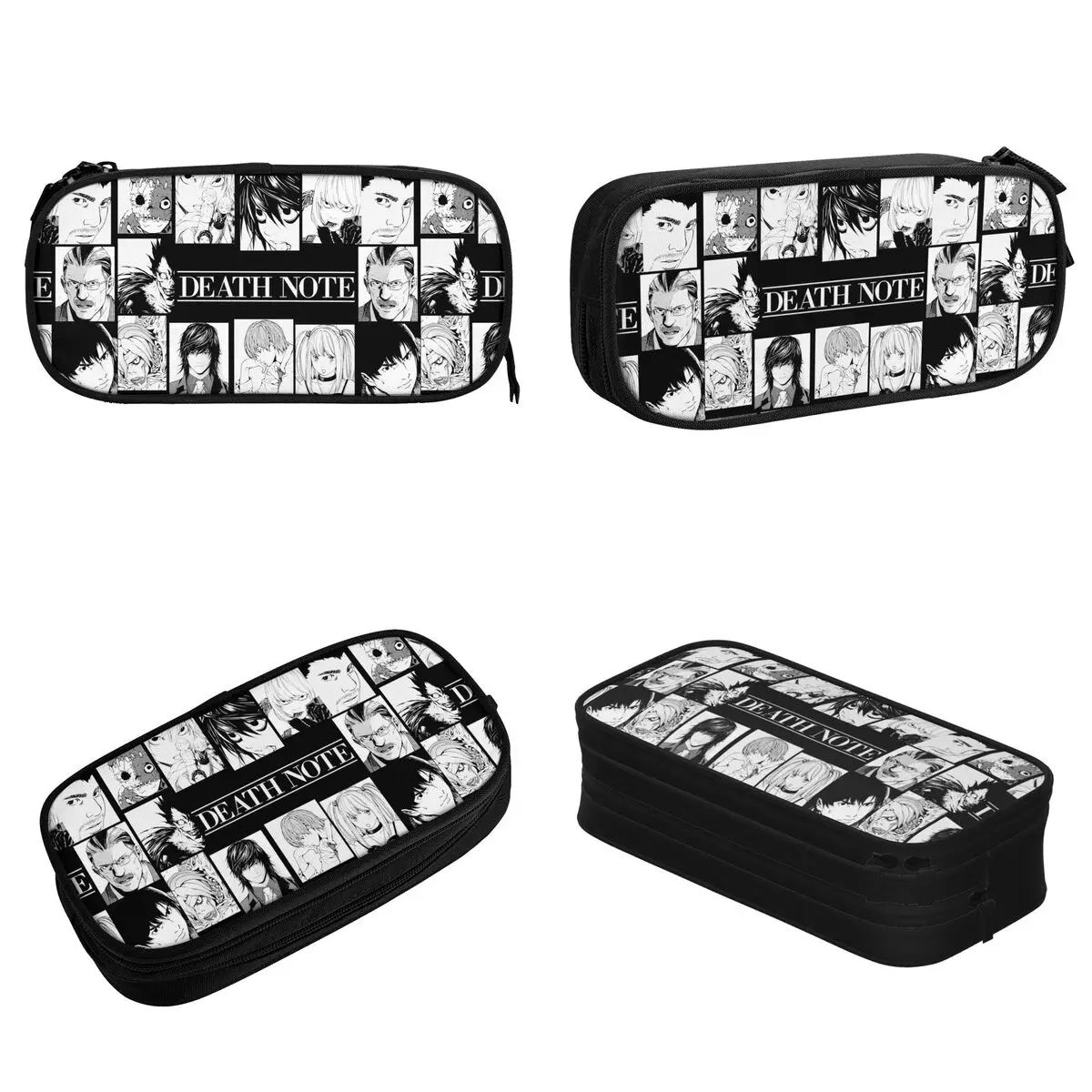 Death Note Anime Pencil Case with Zipper Closure 2 Death Note Anime Pencil Case with Zipper Closure - Image 2