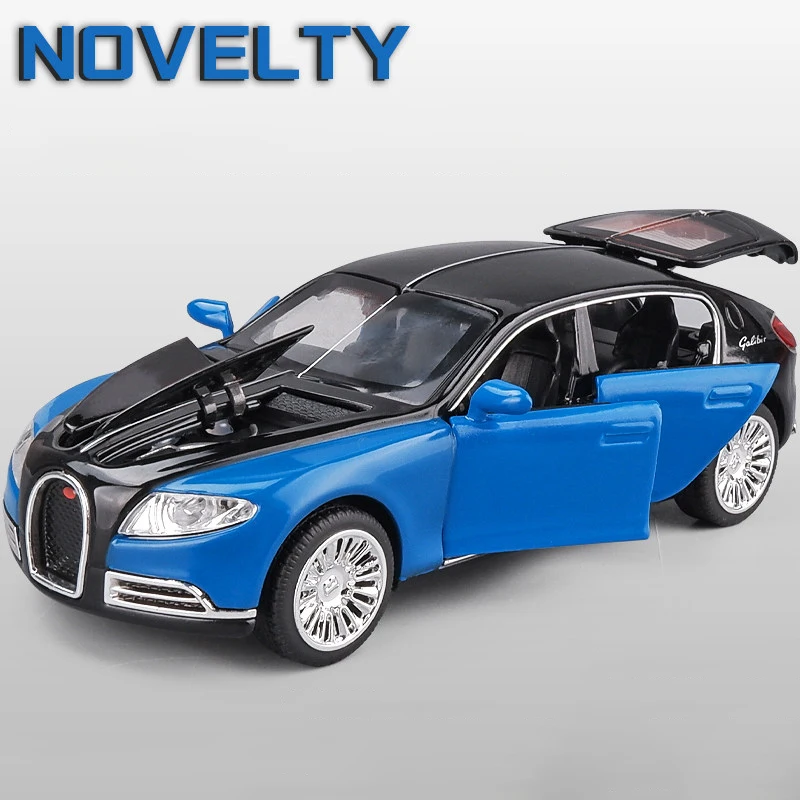 1:32 Scale Die-Cast Supercar Model Red Black 6 1:32 Scale Die-Cast Supercar Model Red Black - Image 6