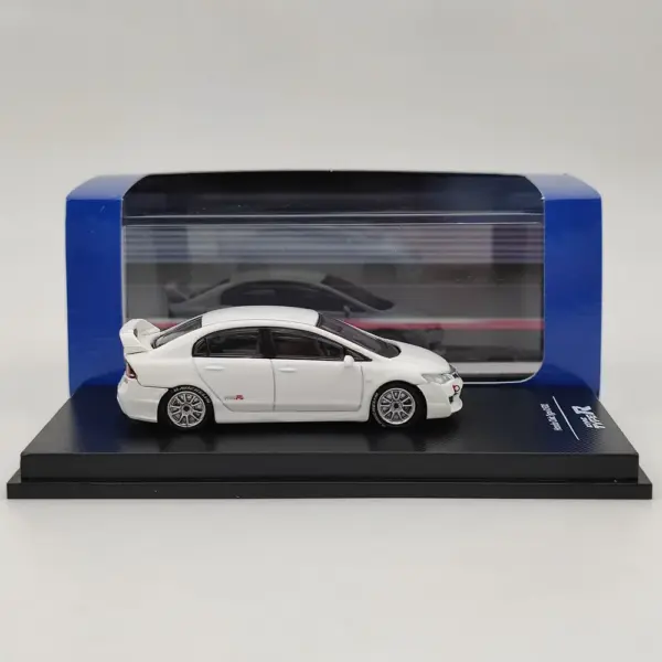 1:64 Scale White Type R FD2 Diecast Model Car - Image 3