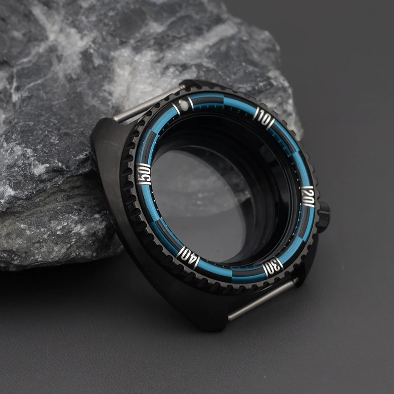 Black 6105 6309 Turtle Abalone Watch Case 15 Black 6105 6309 Turtle Abalone Watch Case - Image 15