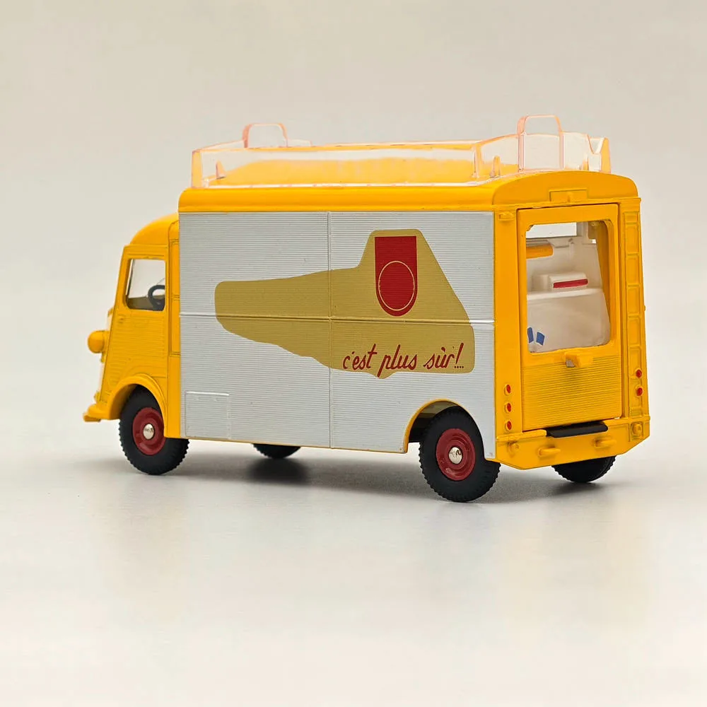 Retro Yellow Food Truck Diecast Model 1:43 2 Retro Yellow Food Truck Diecast Model 1:43 - Image 2