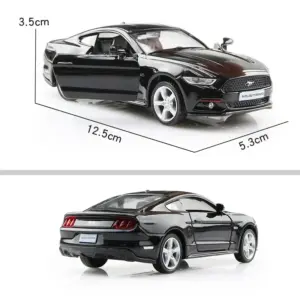 1:36 Scale Ford Mustang GT Diecast Model 20 S73a737b53ab34c37ac5aa2968c4ba36dS