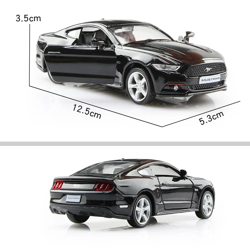 1:36 Scale Ford Mustang GT Diecast Model 9 1:36 Scale Ford Mustang GT Diecast Model - Image 9