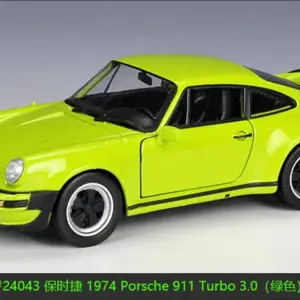 WELLY 1:24 Scale Silver 1974 Porsche 911 Turbo 20 S73cad6590c7d4874acfb5946c836d6420