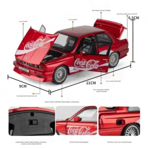 BMW M3 E30 1:24 Scale Diecast Model 11 S73cd56a9f35646fa89c57d019f20e4165