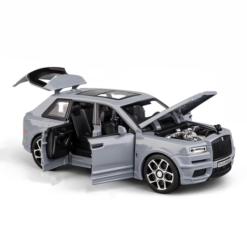 1:32 Rolls Royce Cullinan Diecast Model Black 8 1:32 Rolls Royce Cullinan Diecast Model Black - Image 8