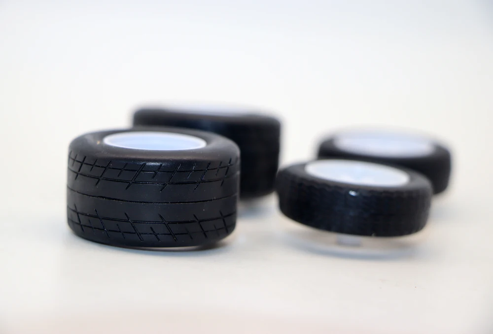 DDA 1/24 Scale 5-Spoke Model Car Wheels 4 DDA 1/24 Scale 5-Spoke Model Car Wheels - Image 4