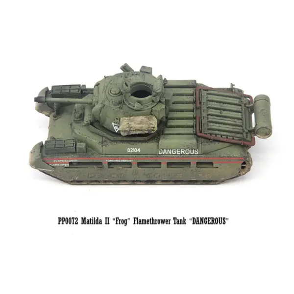1/72 Scale Matilda 2 Flamethrower Tank Model - Image 3