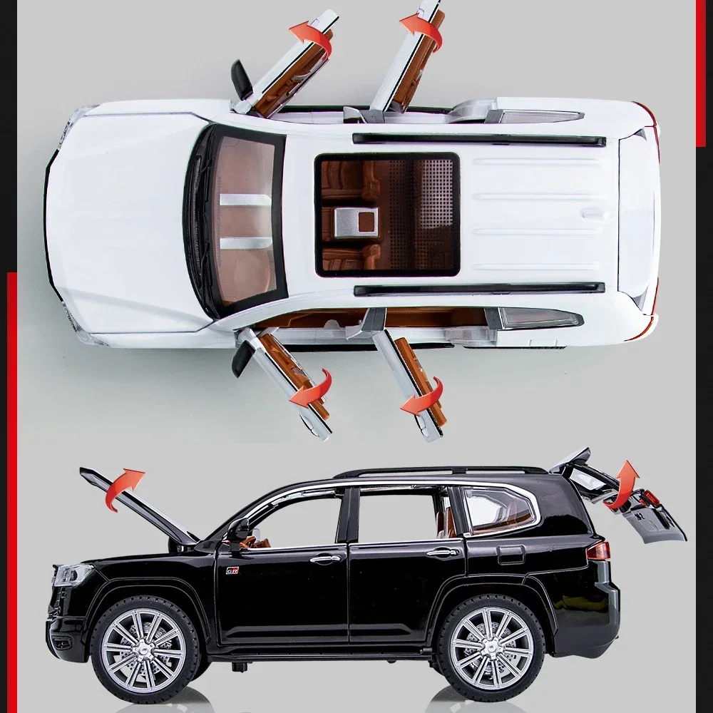 Toyota Land Cruiser LC300 GR Diecast Model 1:24 6 Toyota Land Cruiser LC300 GR Diecast Model 1:24 - Image 6