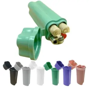 Vibrant Teal Flip-top Cigarette Case Kit 17 S74cb02eba6a7431692fedeb2f9e4f32br