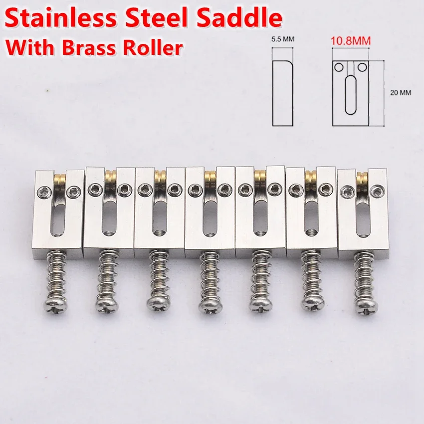 Premium Electric Guitar Bridge with Saddles 14 Premium Electric Guitar Bridge with Saddles - Image 14