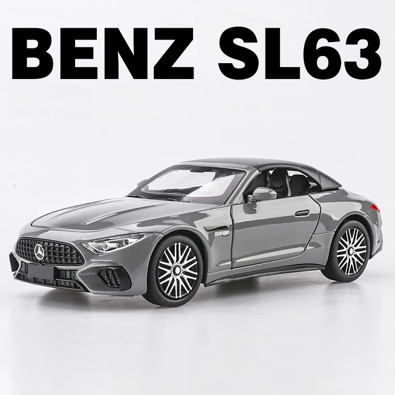 Benz SL63 AMG 1:24 Scale Diecast Model 4 Benz SL63 AMG 1:24 Scale Diecast Model - Image 4