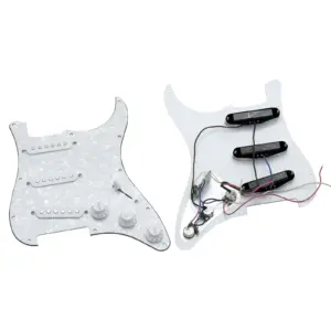 Electric Guitar Loaded Pickguard for ST Style 17 S7574782e75194119a7c2b7bbcb03ecf2r